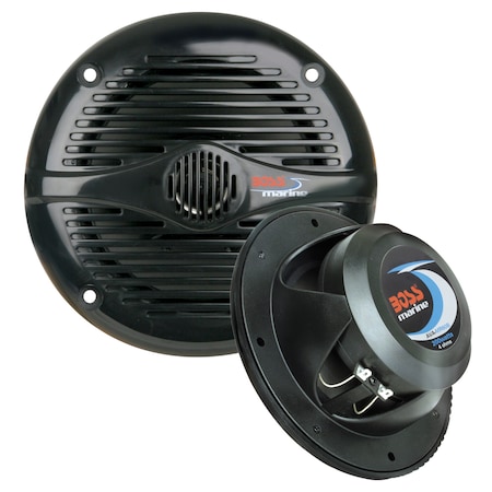 Boss Audio MR50B 5.25" Round Marine Speakers - (Pair) Black MR50B
